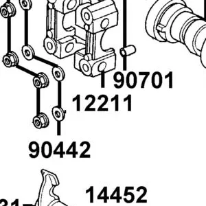 12211-KGBG-C00 HOLDER CAM SHAFT — diagram cutout