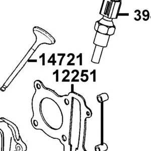 12251-KGBG-C00 GASKET CYLINDER HEAD