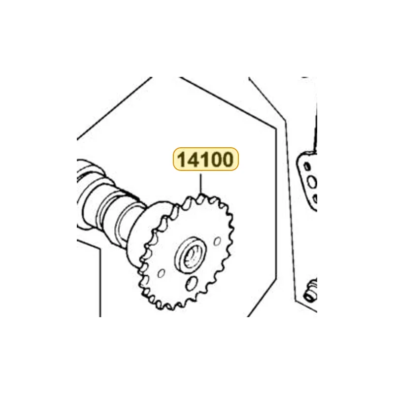 14100-ADB2-C0A SHAFT COMP CAM — diagram cutout