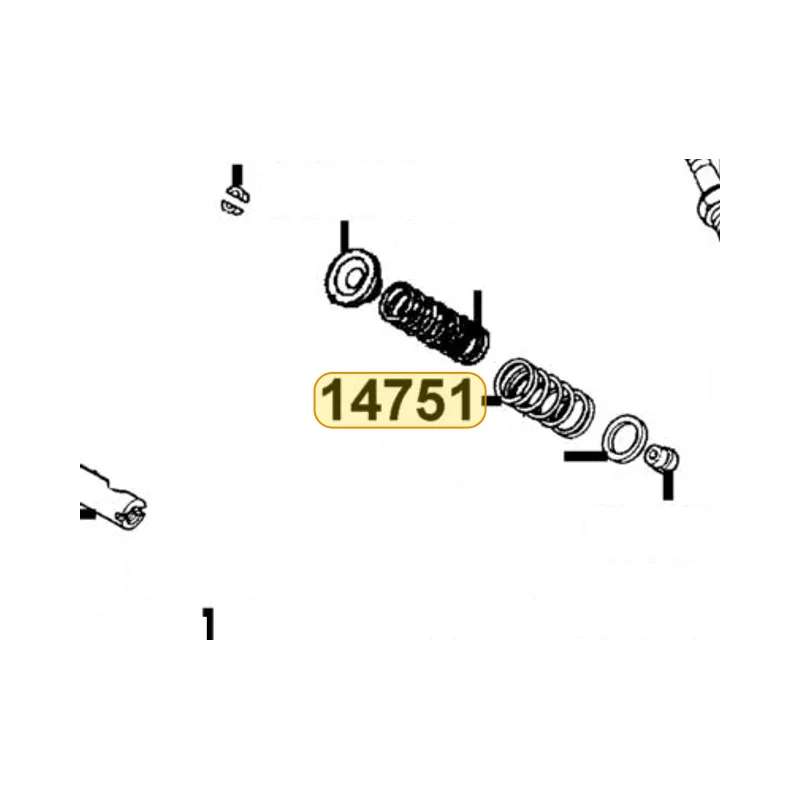 14751-GEN5-C00 SPRING VALVE OUTER — diagram cutout