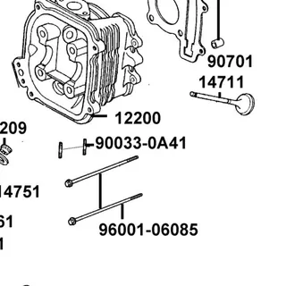 90033-0A41-C01 BOLT STUD6*32 — diagram cutout
