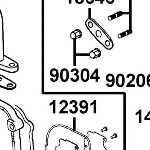 90304-4H38-C00 NUT HEX CAP 6MM — diagram cutout