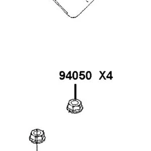 94050-06080-G NUT FLANGE 6MM — diagram cutout