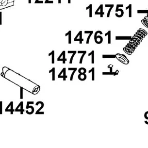 14781-MFA6-C0C COTTER VALVE