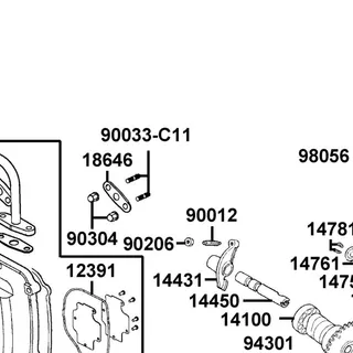 90033-GFY6-C10 BOLT STUD 6*16 — diagram cutout
