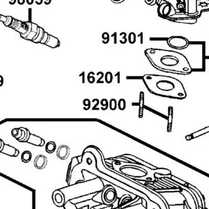 92900-06060-0B BOLT STUD ??? 6X60 — diagram cutout