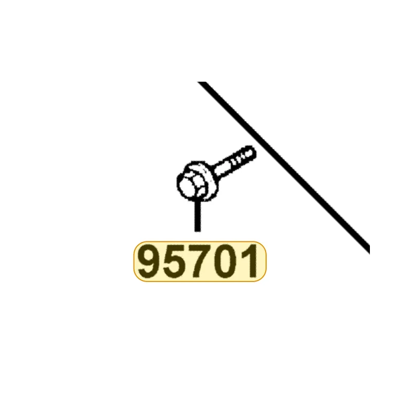 95701-06025-08 BOLT FLANGE 6*25 — diagram cutout