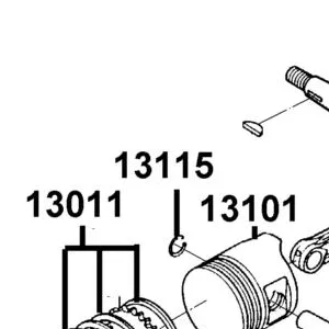 13115-0A01-C00 PISTON CLIP PIN — diagram cutout
