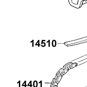 14510-KGBG-C00 TENSIONER CAM CHAIN — diagram cutout
