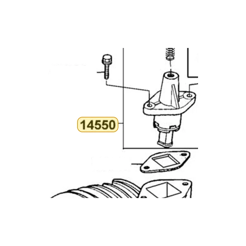 14550-LDC8-BA0 ADJUSTER CAM CHAIN — diagram cutout