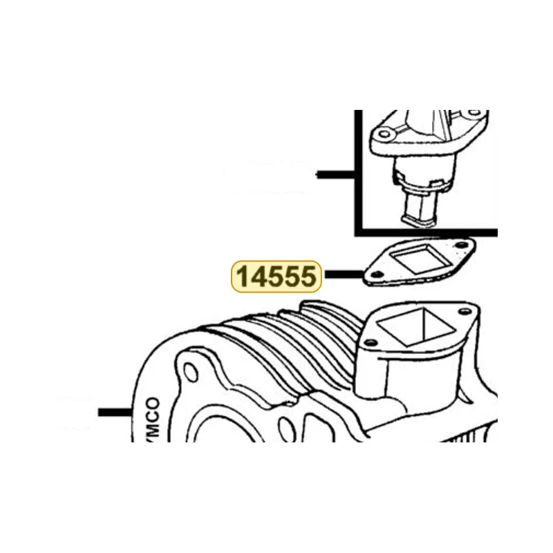 14555-KKJ9-C10 GASKET CAM SHAIN ADJUSTER — diagram cutout