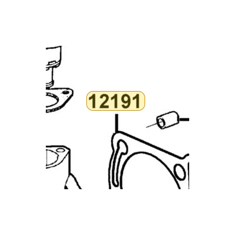 12191-GFY6-E90 GASKET CRANK CASE A — diagram cutout