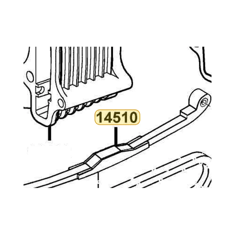 14510-KUDU-C0B TENSIONER CAM CHAIN — diagram cutout