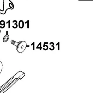 14531-GLR0-W11 PIVOT CAM CHAIN TENSIONER — diagram cutout