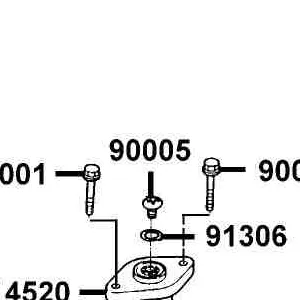 90005-KAW1-901 BOLT SPECIAL 6*6 — diagram cutout