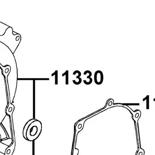 11330-LBD6-C00 COVER COMP R CRANK CASE