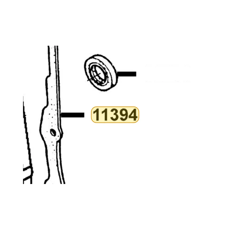 11394-KGBG-C10 GASKET R COVER A — diagram cutout