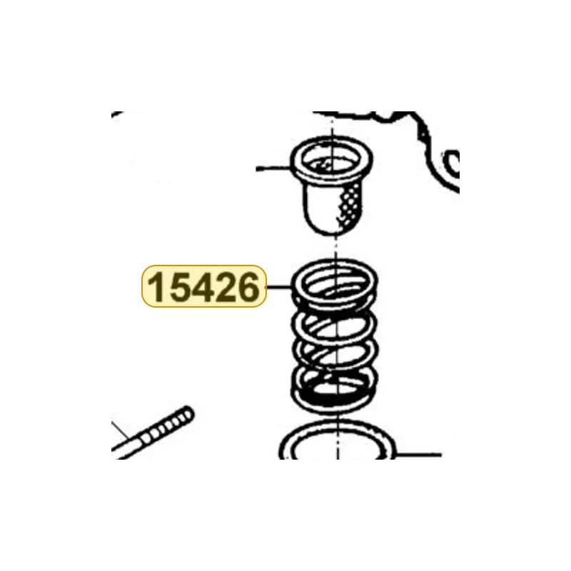 15426-GAE1-BA0 SPRING OIL FILTER SCREEN — diagram cutout
