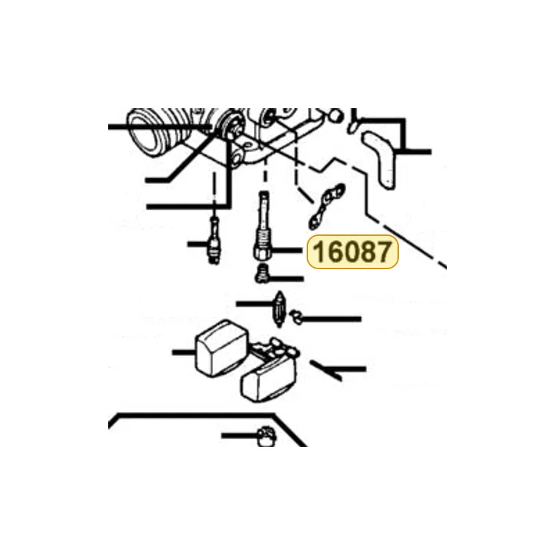 16087-KEC3-900 TUBE EMULSION (NEEDLE JET HOLDER) — diagram cutout
