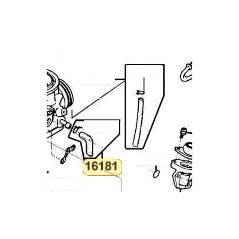 16181-KEC3-900 TUBE AIR VENT — diagram cutout
