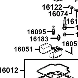 16183-KEC3-C00 VALVE COMPL.FLOAT — diagram cutout
