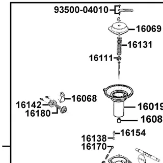 93500-04010-08 SCREW PAN 4*10 — diagram cutout