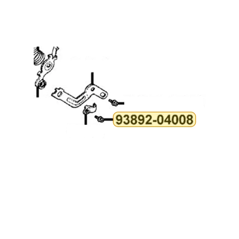 93892-04008-18 SCREW WASHER 4*8 — diagram cutout