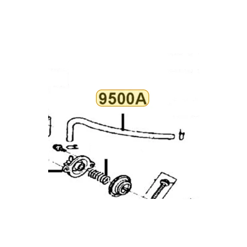 9500A-KHB5-EZ0 TUBE ASSY ACV — diagram cutout