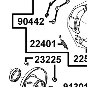 22401-GJAJ-C00 SPRING CLUTHC — diagram cutout