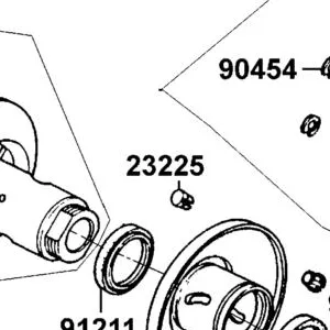 23225-GAR1-751 PIN GUIDE — diagram cutout