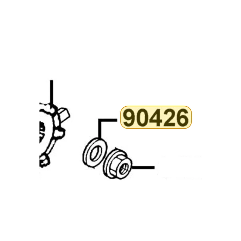 90426-KNBN-C01 WASHER SPECIAL 12MM — diagram cutout