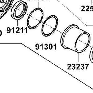 91301-KEE1-900 O-RING 36*1 5