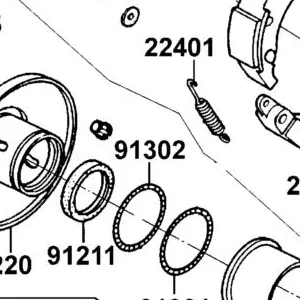 91302-KEE1-900 O-RING 39 8*2 2 — diagram cutout