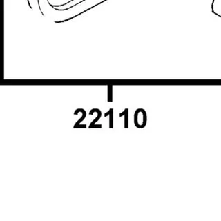22110-KUDU-E80 FACE COMP MOVABLE DRIVE — diagram cutout
