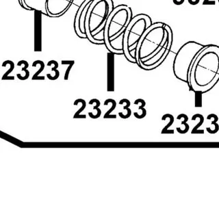 23233-GCW3-C00 SPG DRIVEN FACE — diagram cutout