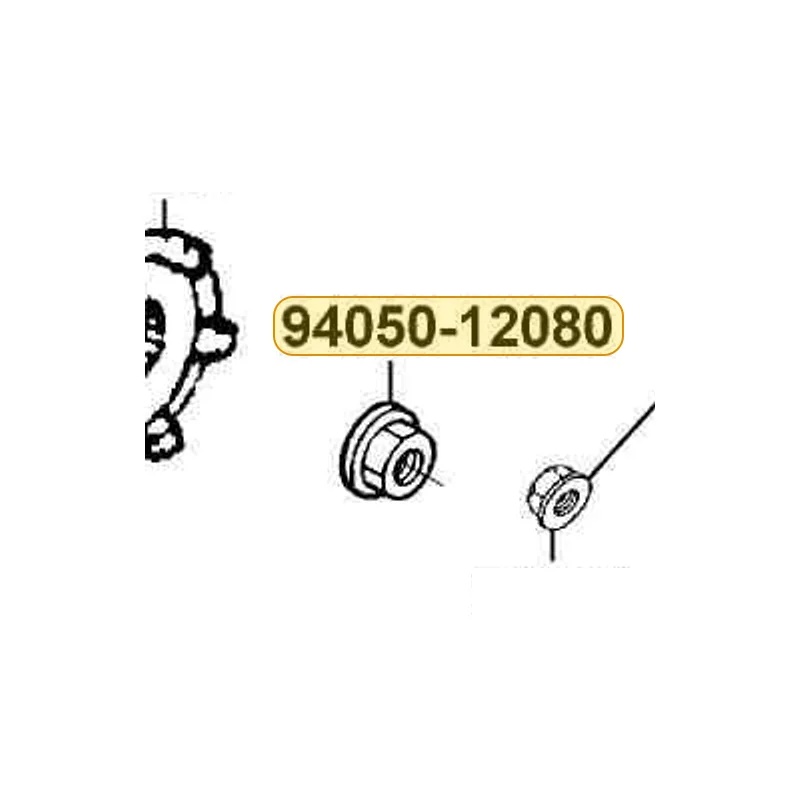 94050-12080 NUT FLANGE 12MM — diagram cutout