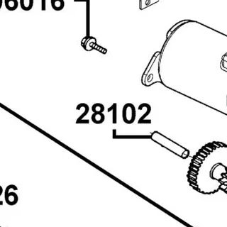 28102-GFY6-C00 SHAFT STARTER REDUCTION GEAR — diagram cutout