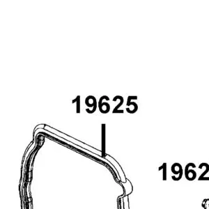 19625-KEE1-C00 SEAL SHROUND — diagram cutout