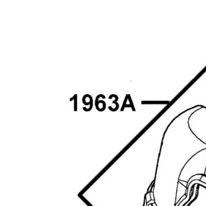 1963A-LDC8-E11 SHROUD ASSY B — diagram cutout
