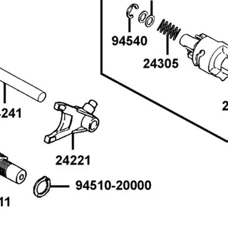 94510-20000 CIR CLIP EX 20 — diagram cutout