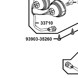 93903-35260 SCREW TAPPING 5*12 — diagram cutout
