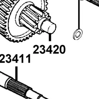 23420-KEC4-C00 SHAFT COMP COUNTER — diagram cutout