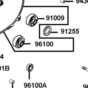 96100-60020-00 BRG BALL RADIAL 6002 — diagram cutout