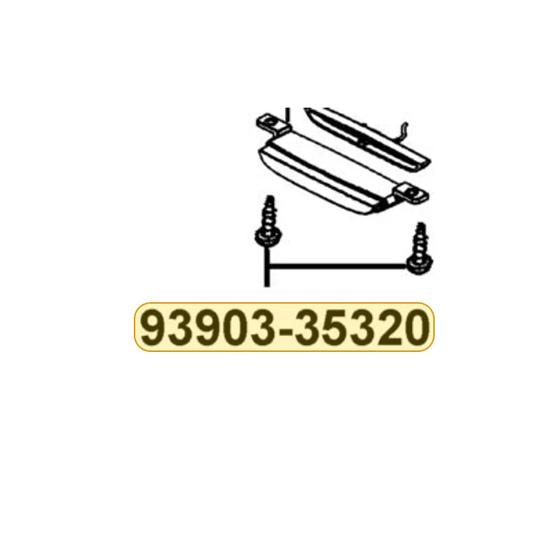 93903-35320 SCREW TAPPING 5*16 — diagram cutout