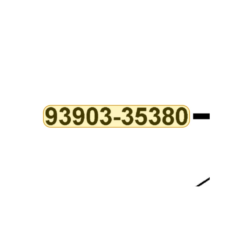 93903-35380-G SCREW TAPPING 5*16 — diagram cutout