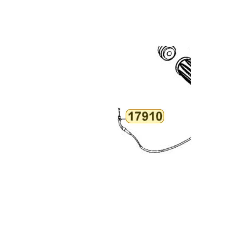 17910-ACK5-BA0 CABLE COMP. THROT. — diagram cutout
