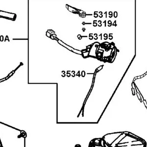 35340-KFLF-900 SW ASSY FR STOP — diagram cutout