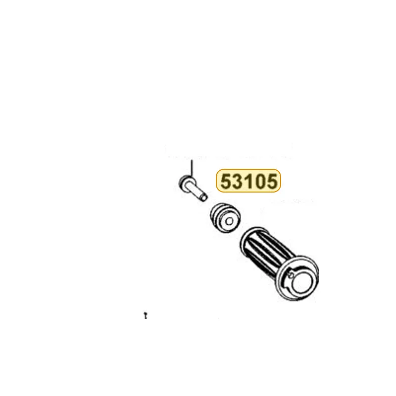 53105-AAA8-BA0 END R HANDLE — diagram cutout