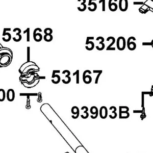 53167-KFA1-C00 HOUSING UND THROT — diagram cutout
