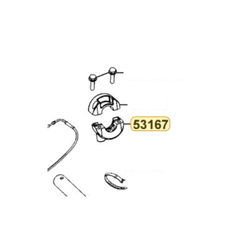 53167-KFA1-C00-N1R HOUSING UND THROT — diagram cutout